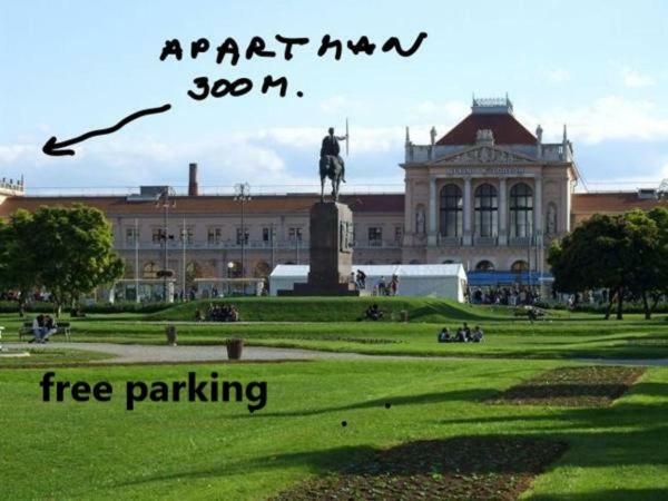 شقة Zagreb Center Free Parking المظهر الخارجي الصورة